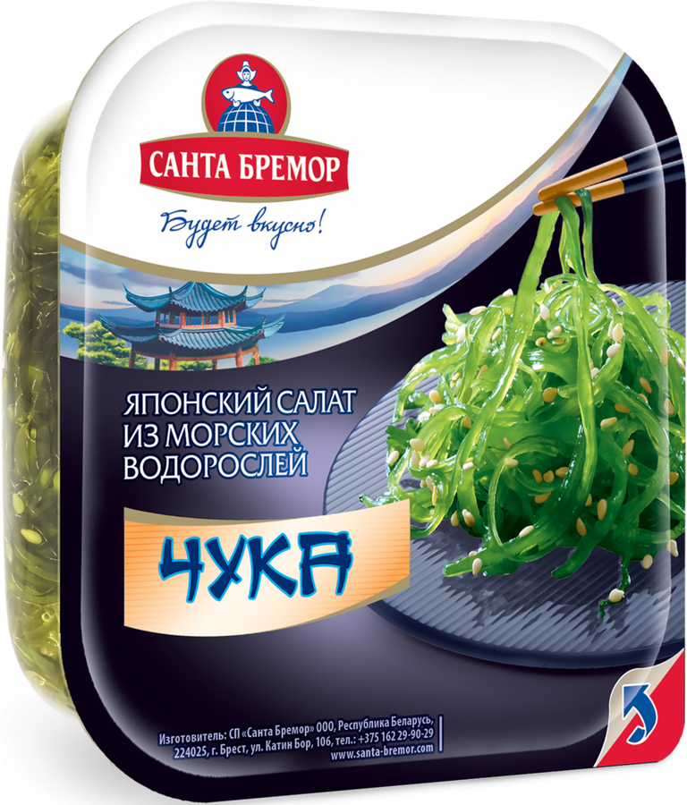 Салат из морских водорослей РУССКОЕ МОРЕ Чука, 150г, предпросмотр