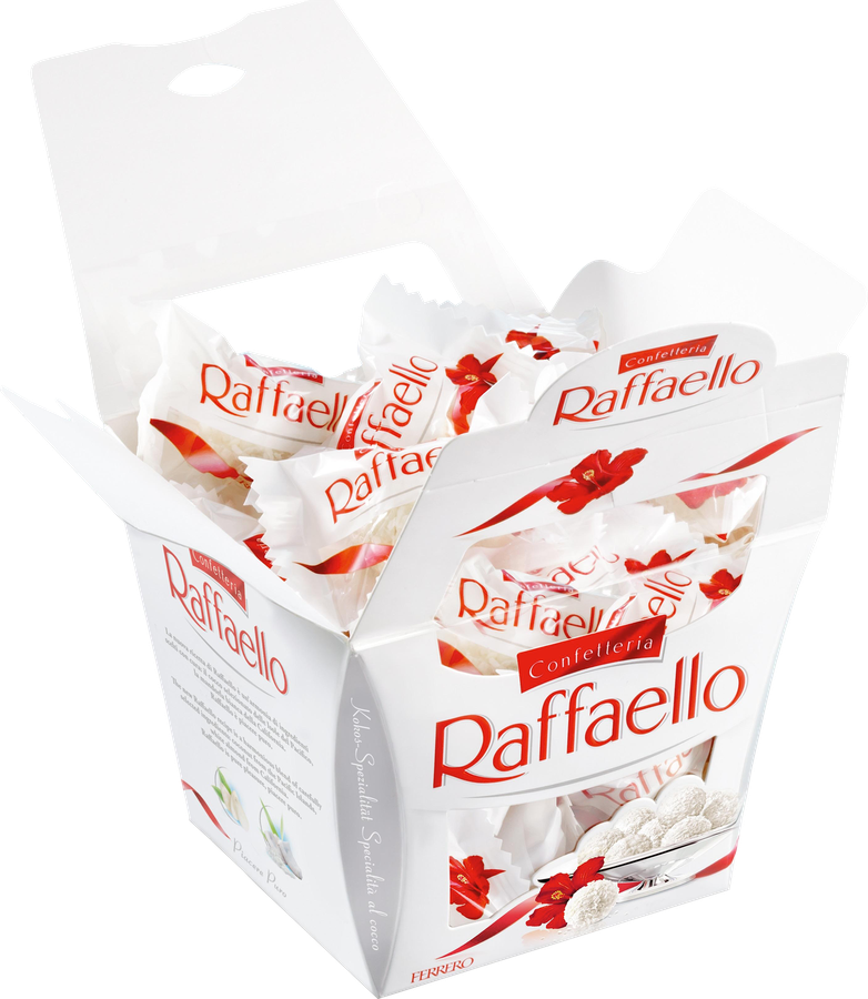 Конфеты RAFFAELLO с цельным миндальным орехом в кокосовой обсыпке, 150г, предпросмотр
