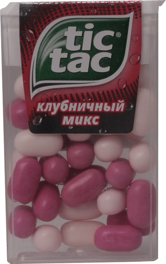 Драже TIC TAC Клубничный Микс, 16г, превью