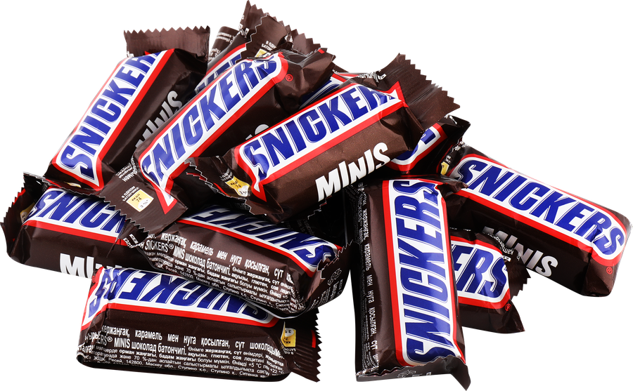 Конфеты SNICKERS Minis с арахисом, карамелью и нугой, весовые, предпросмотр