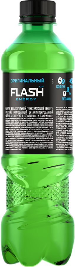 Напиток энергетический ФЛЭШ АП Energy с кофеином и таурином газированный, 0.5л, предпросмотр