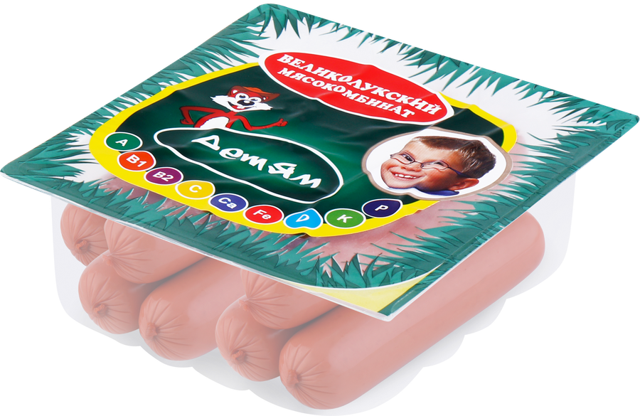 Сосиски МК ВЕЛИКОЛУКСКИЙ Детям, 330г, превью