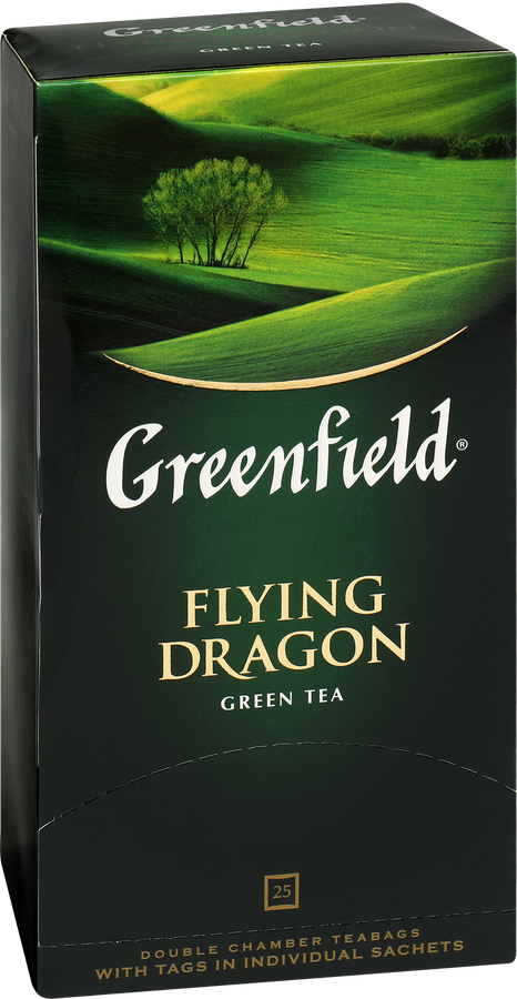 Чай зеленый GREENFIELD Flying Dragon, 25пак, превью