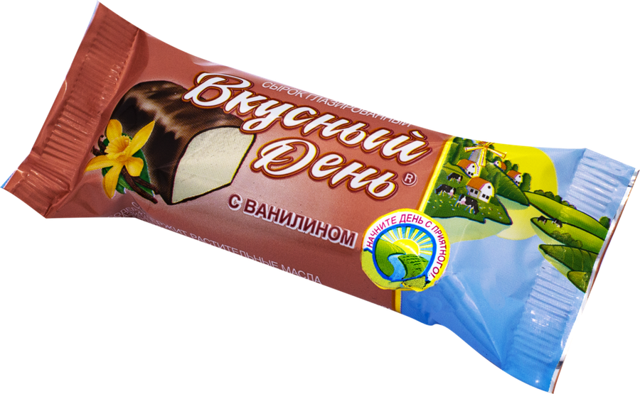Сырок творожный ВКУСНЫЙ ДЕНЬ Ваниль, с змж, 45г, предпросмотр