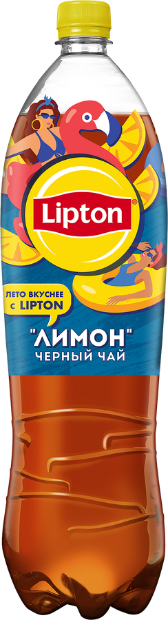 Напиток LIPTON Холодный чай со вкусом лимона негазированный, 1.5л, предпросмотр
