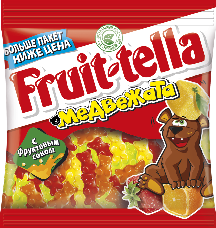 Мармелад жевательный FRUIT-TELLA Медвежата, 150г, предпросмотр