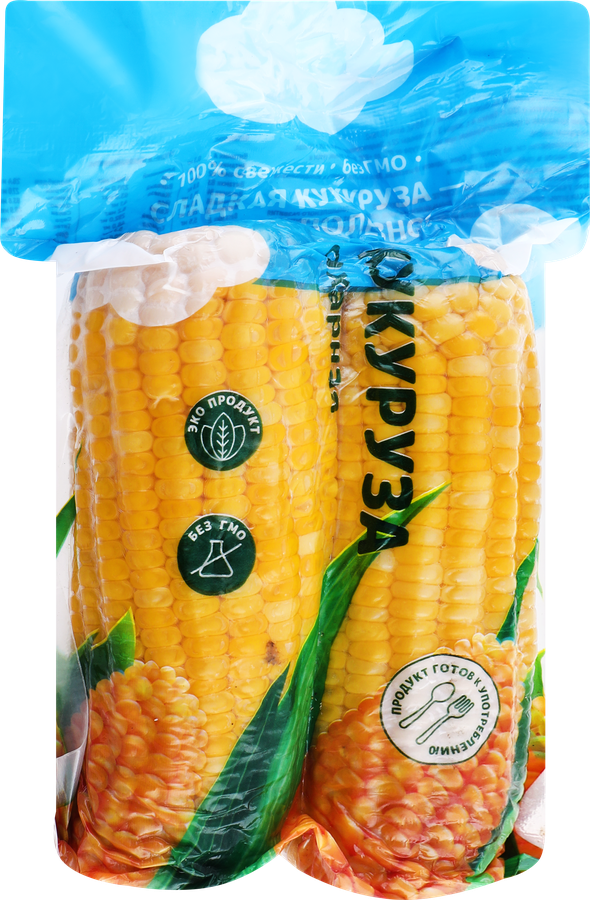 Кукуруза сладкая в початках, 2шт, предпросмотр