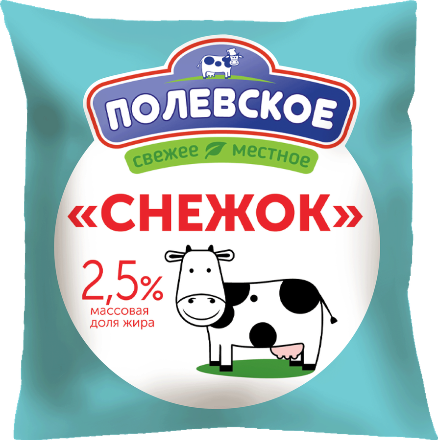 Снежок ПОЛЕВСКОЕ 2,5%, без змж, 500г, предпросмотр