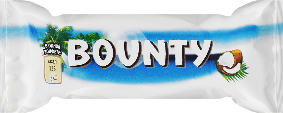 Конфеты шоколадные BOUNTY с нежной мякотью кокоса, весовые, предпросмотр