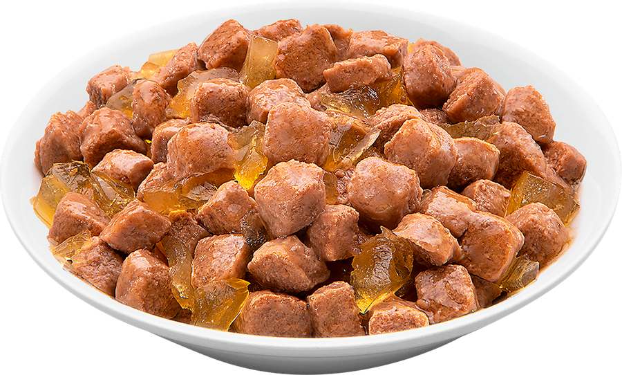 Корм консервированный для кошек KITEKAT c сочными кусочками курицы в желе, 85г, предпросмотр