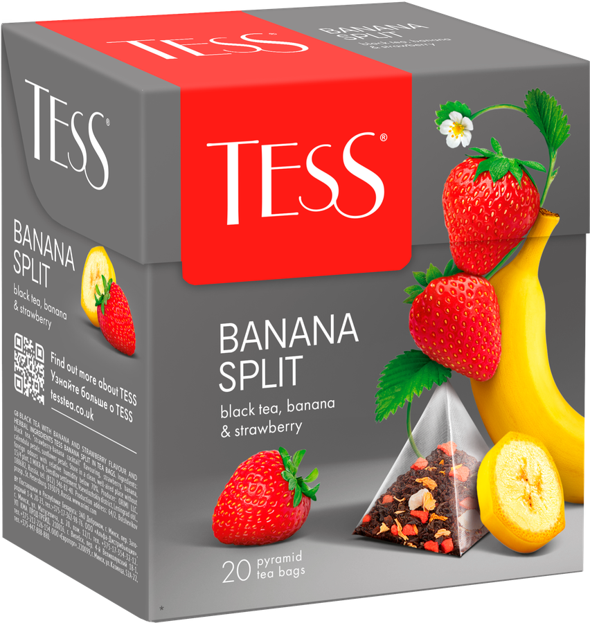 Чай черный TESS Banana Split, 20пир, превью