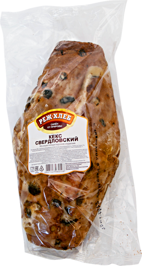 Кекс РЕЖ-ХЛЕБ Свердловский, 500г, предпросмотр
