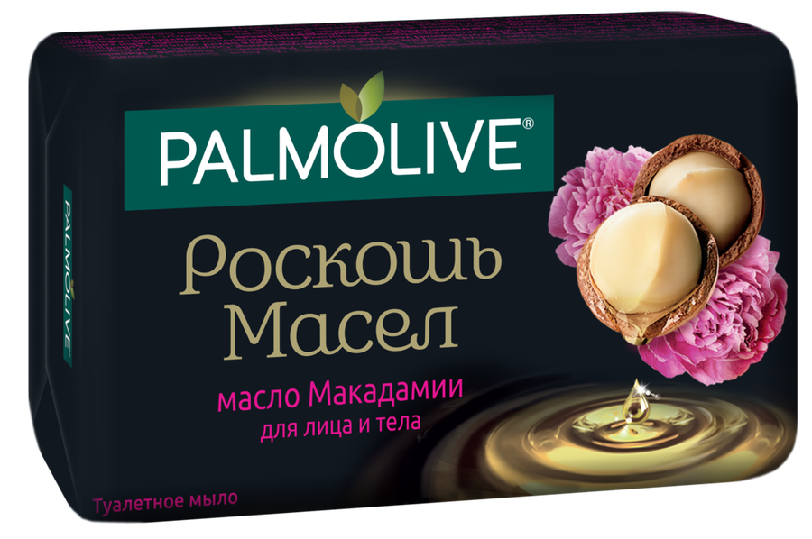 Туалетное мыло PALMOLIVE Роскошь масел с маслом макадамии, 90г, превью