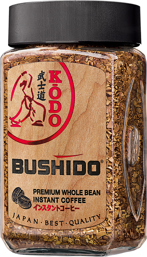 Кофе растворимый BUSHIDO Kodo сублимированный, ст/б, 95г, предпросмотр