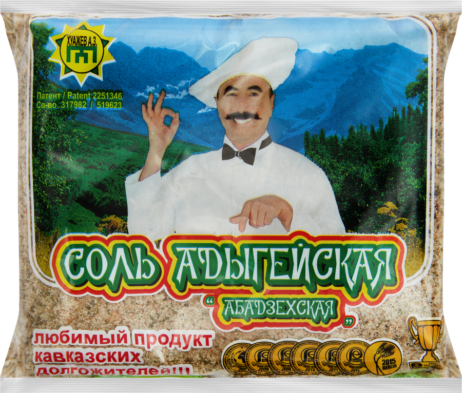 Соль АДЫГЕЙСКАЯ Абадзехская, 450г, превью