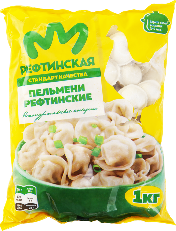 Пельмени РЕФТИНСКАЯ, 1000г, превью