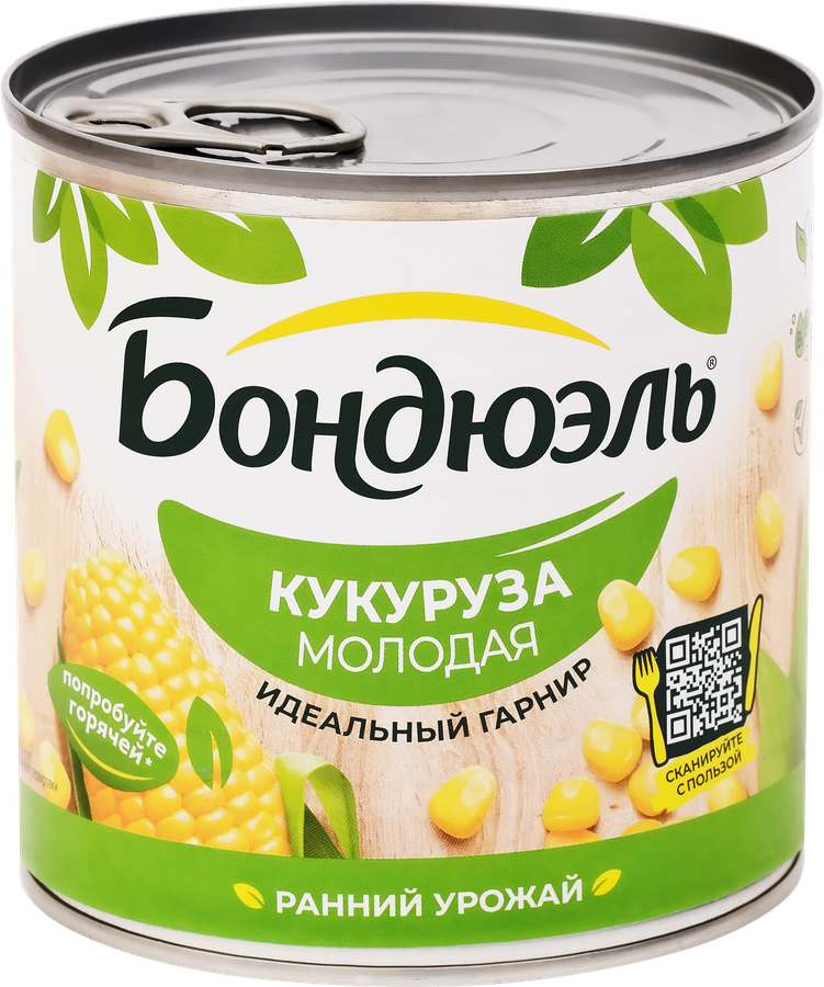 Кукуруза БОНДЮЭЛЬ молодая, 425мл, предпросмотр