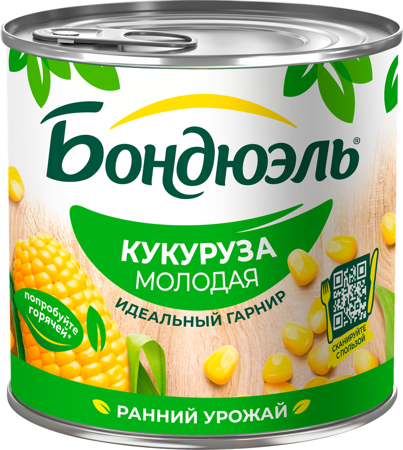 Кукуруза БОНДЮЭЛЬ молодая, 425мл, превью