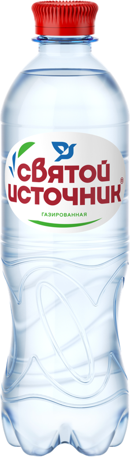 Вода питьевая СВЯТОЙ ИСТОЧНИК газированная, 0.5л, превью