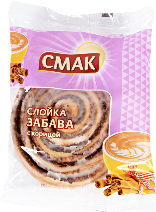 Слойка СМАК Забава с корицей, 100г, предпросмотр