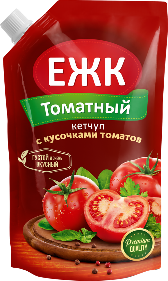 Кетчуп ЕЖК Томатный, 350г, превью