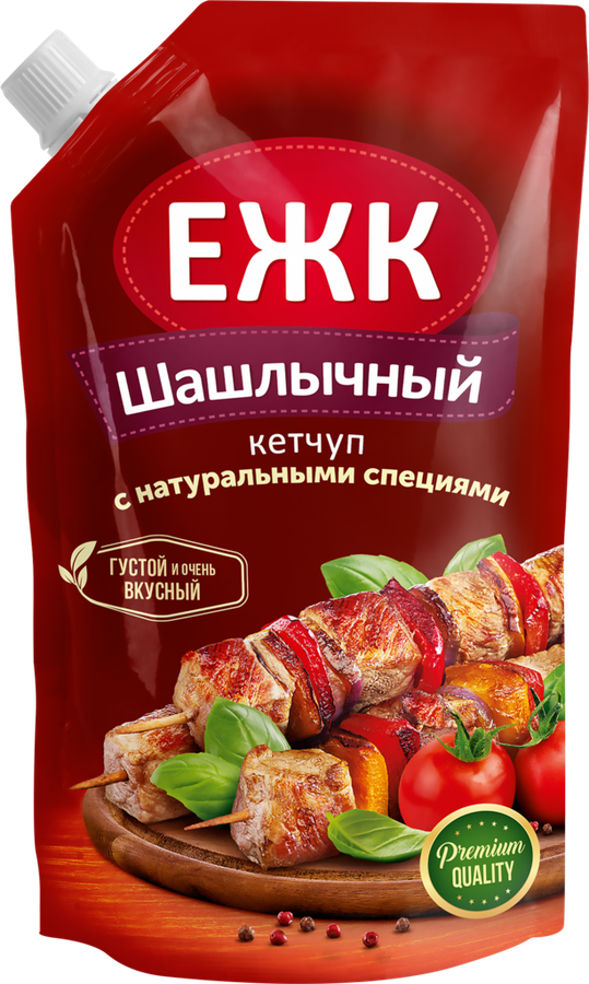 Кетчуп ЕЖК Шашлычный, 350г, предпросмотр