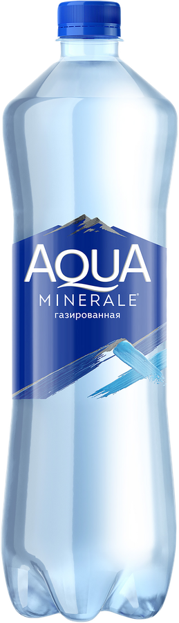 Вода питьевая AQUA MINERALE газированная, 1л, предпросмотр