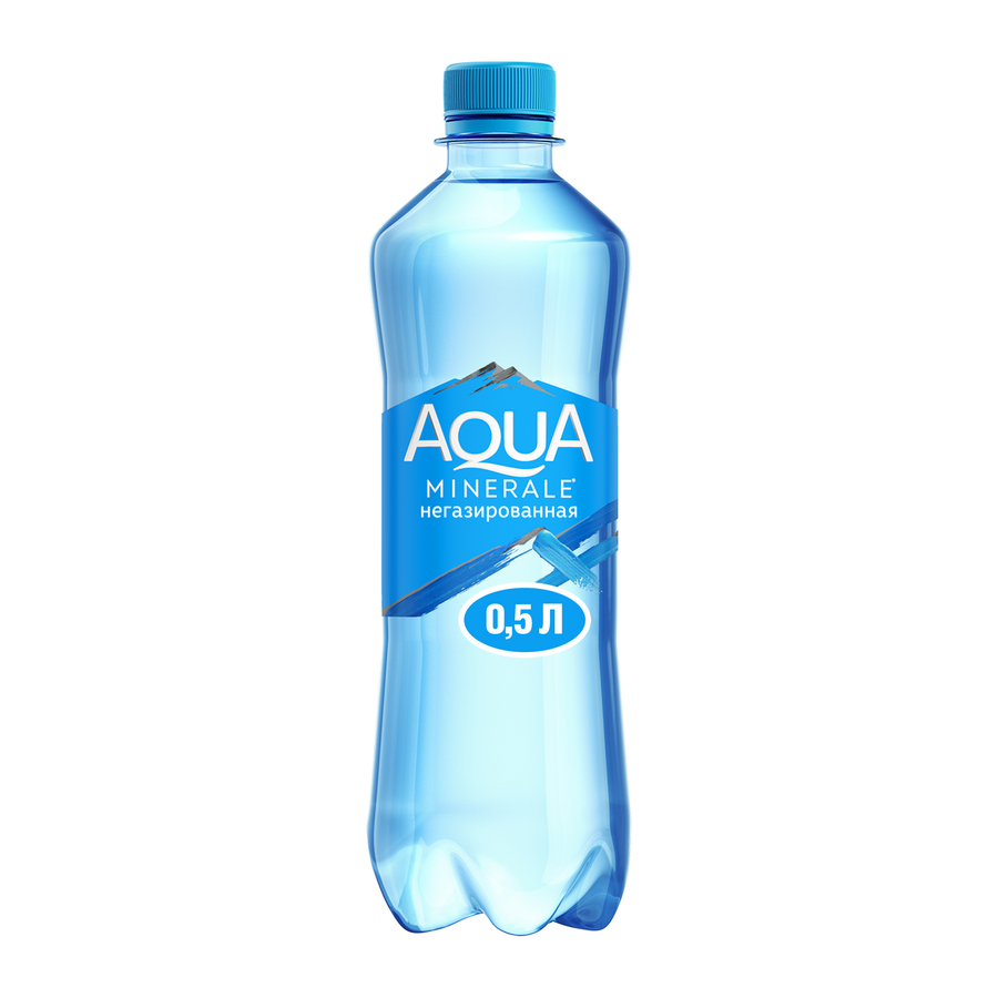 Вода питьевая AQUA MINERALE негазированная вода, 0.5л, предпросмотр