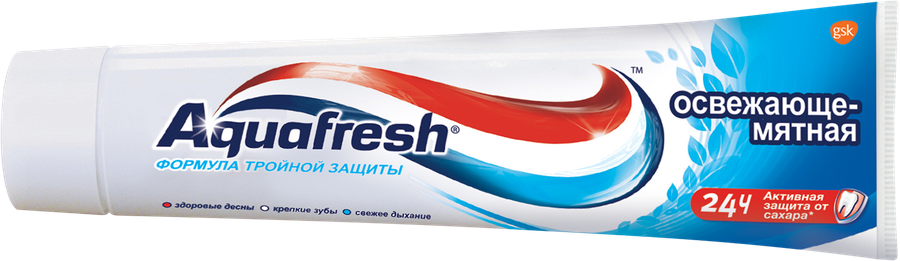Зубная паста AQUAFRESH Total Care Освежающе-мятная, 100мл, предпросмотр