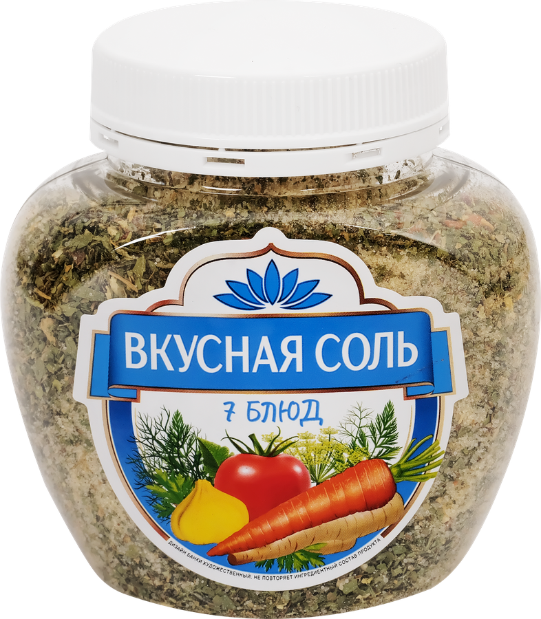 Соль ВКУСНАЯ СОЛЬ 7 Блюд, 400г, превью