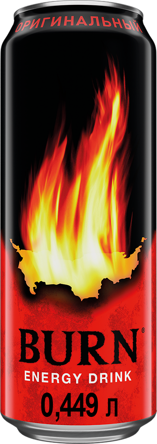Напиток энергетический BURN сильногазированный, 0.449л, предпросмотр