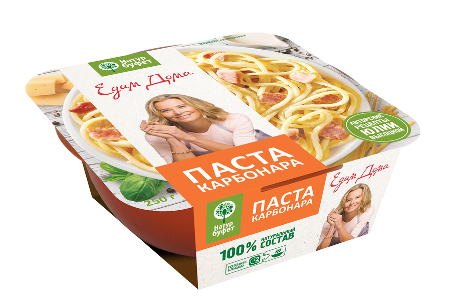 Паста НАТУРБУФЕТ Карбонара, 250г, превью