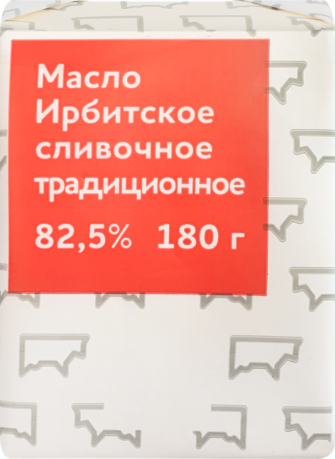 Масло сливочное ИРБИТСКОЕ Крестьянское 82,5%, без змж, 180г, предпросмотр