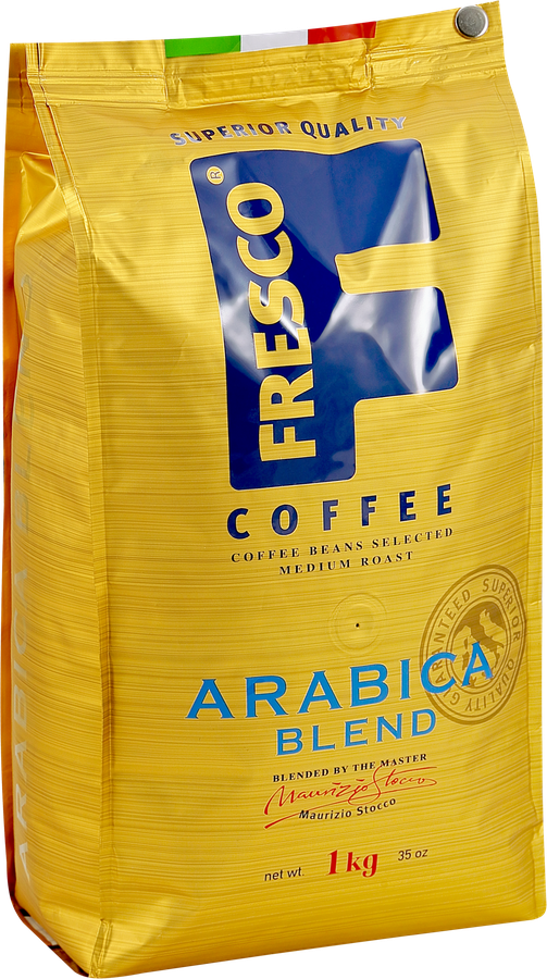 Кофе зерновой FRESCO Arabica Blend натуральный средняя обжарка, 1кг, превью