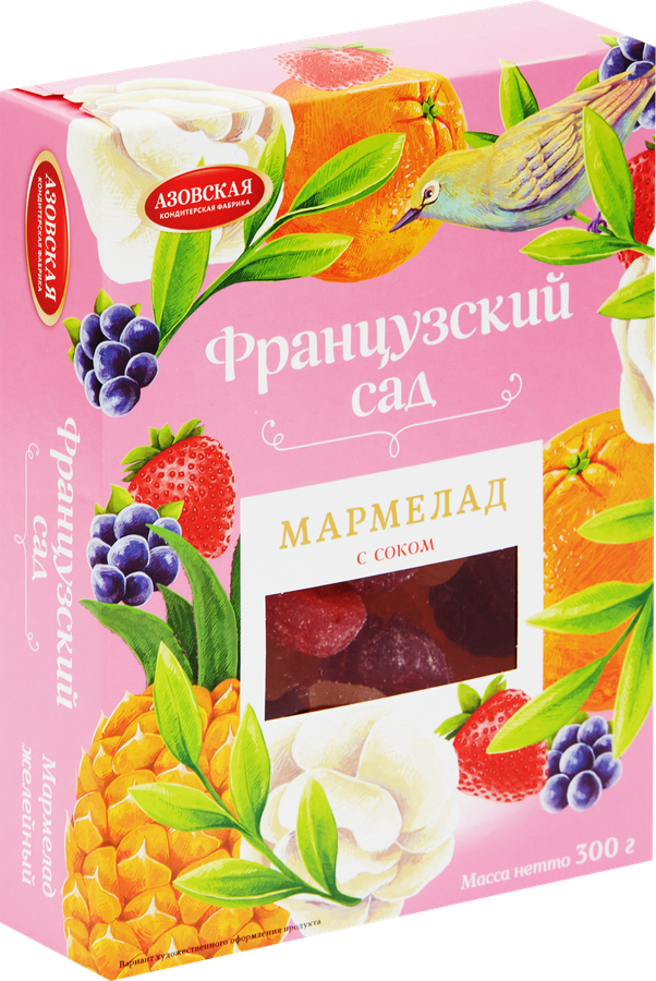 Мармелад желейный АЗОВСКАЯ КФ Французский сад, 300г, превью
