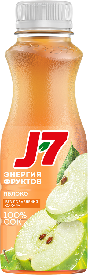 Сок J7 Яблоко осветленный, 0.3л, превью