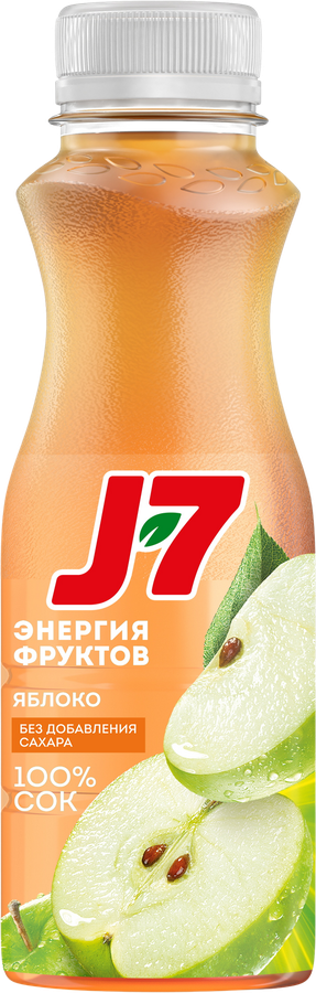 Сок J7 Яблоко осветленный, 0.3л, предпросмотр