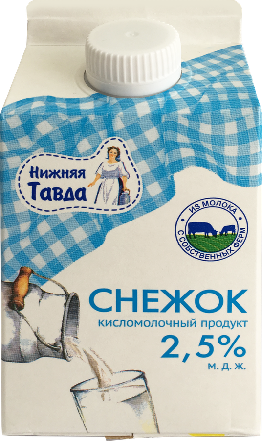 Снежок йогуртный НИЖНЯЯ ТАВДА с сахаром 2,5%, без змж, 450г, предпросмотр