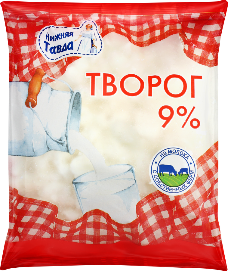 Творог НИЖНЯЯ ТАВДА 9%, без змж, 300г, предпросмотр
