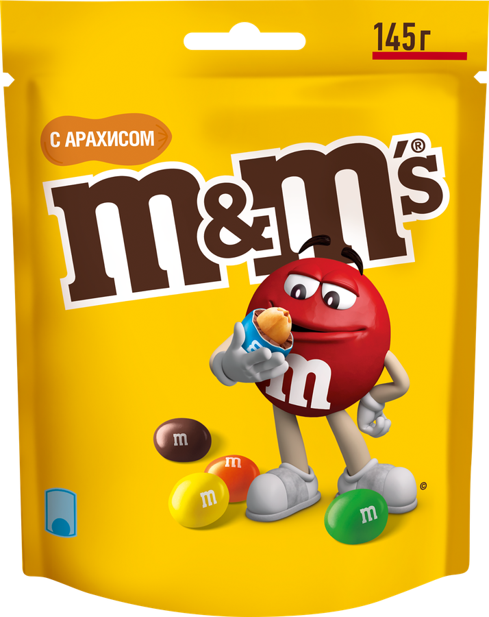 Драже M&M'S Арахис, 145г, предпросмотр