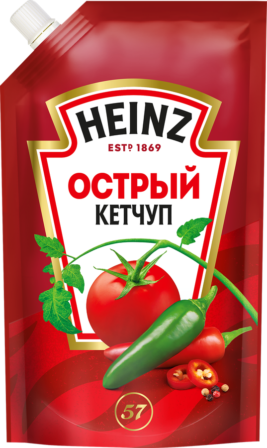 Кетчуп HEINZ Острый, 320г, предпросмотр