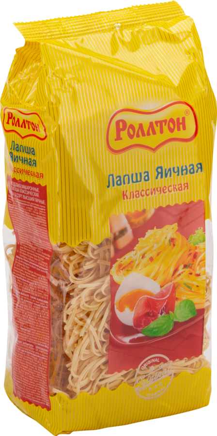 Лапша яичная РОЛЛТОН Классическая группа В высший сорт, 400г, предпросмотр