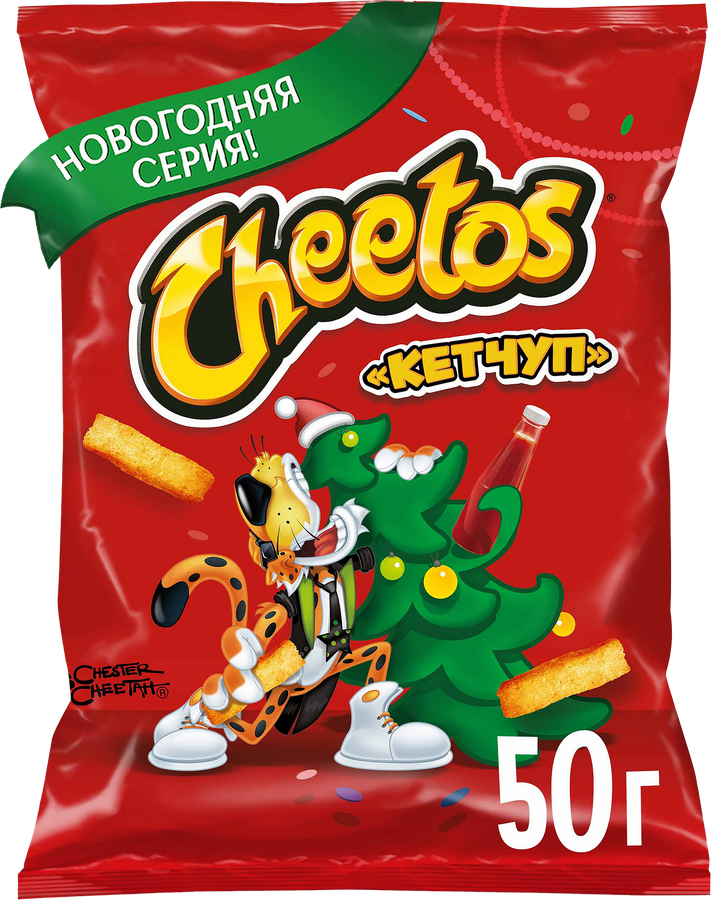 Снеки кукурузные CHEETOS Кетчуп, 50г, превью