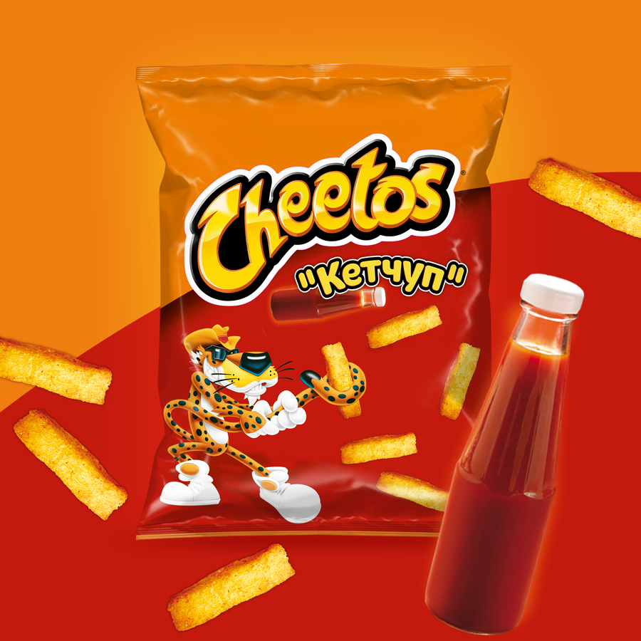 Снеки кукурузные CHEETOS Кетчуп, 50г, превью