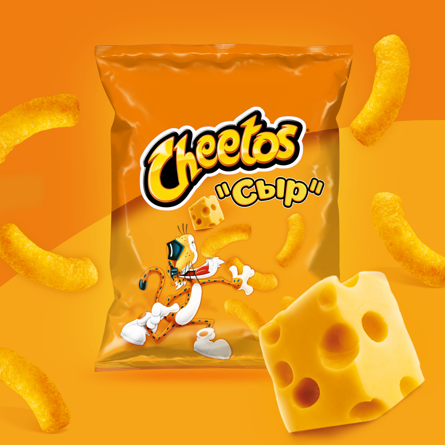 Снеки кукурузные CHEETOS Сыр, 50г, предпросмотр