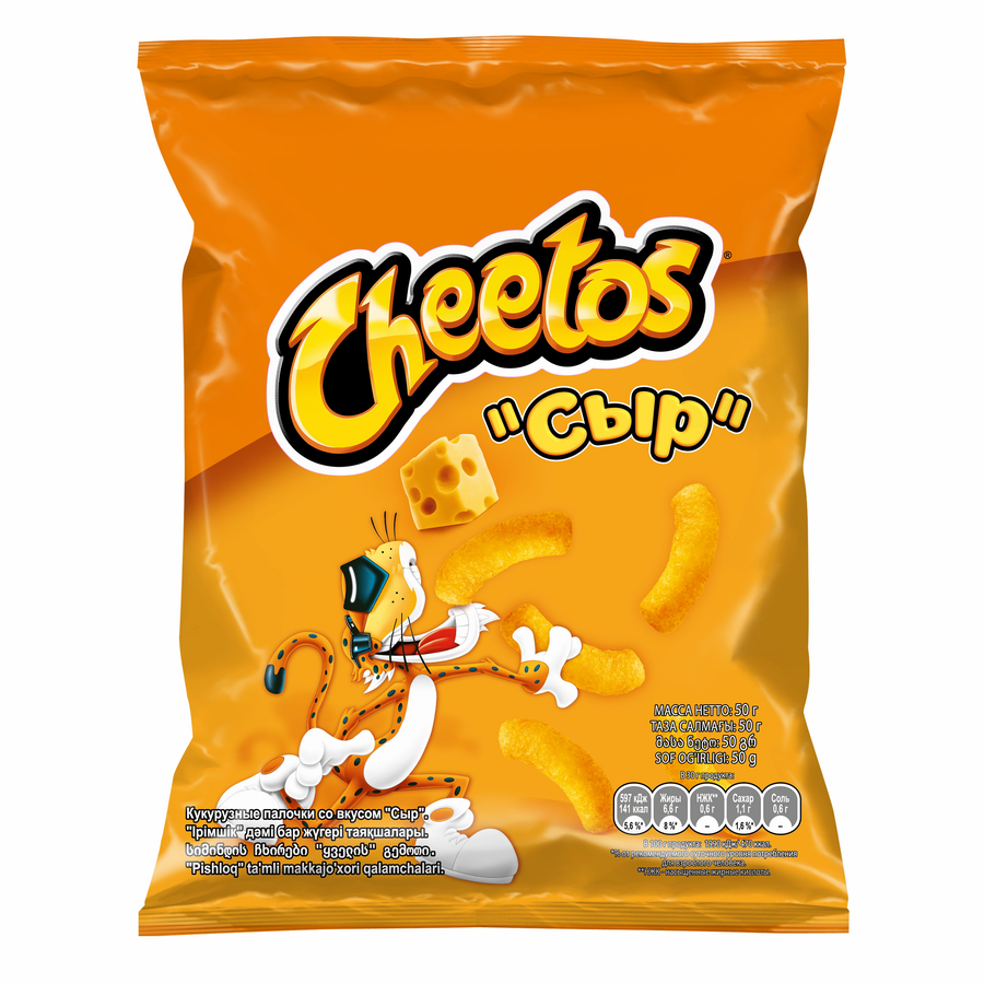 Снеки кукурузные CHEETOS Сыр, 50г, предпросмотр