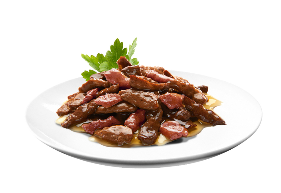 Корм консервированный для взрослых кошек SHEBA ломтики в соусе с говядиной и кроликом, 75г, превью