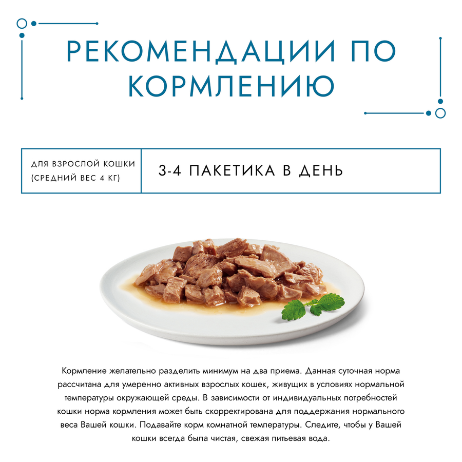 Корм консервированный для взрослых кошек ГУРМЭ Перл Нежное филе с лососем в соусе, 75г, предпросмотр