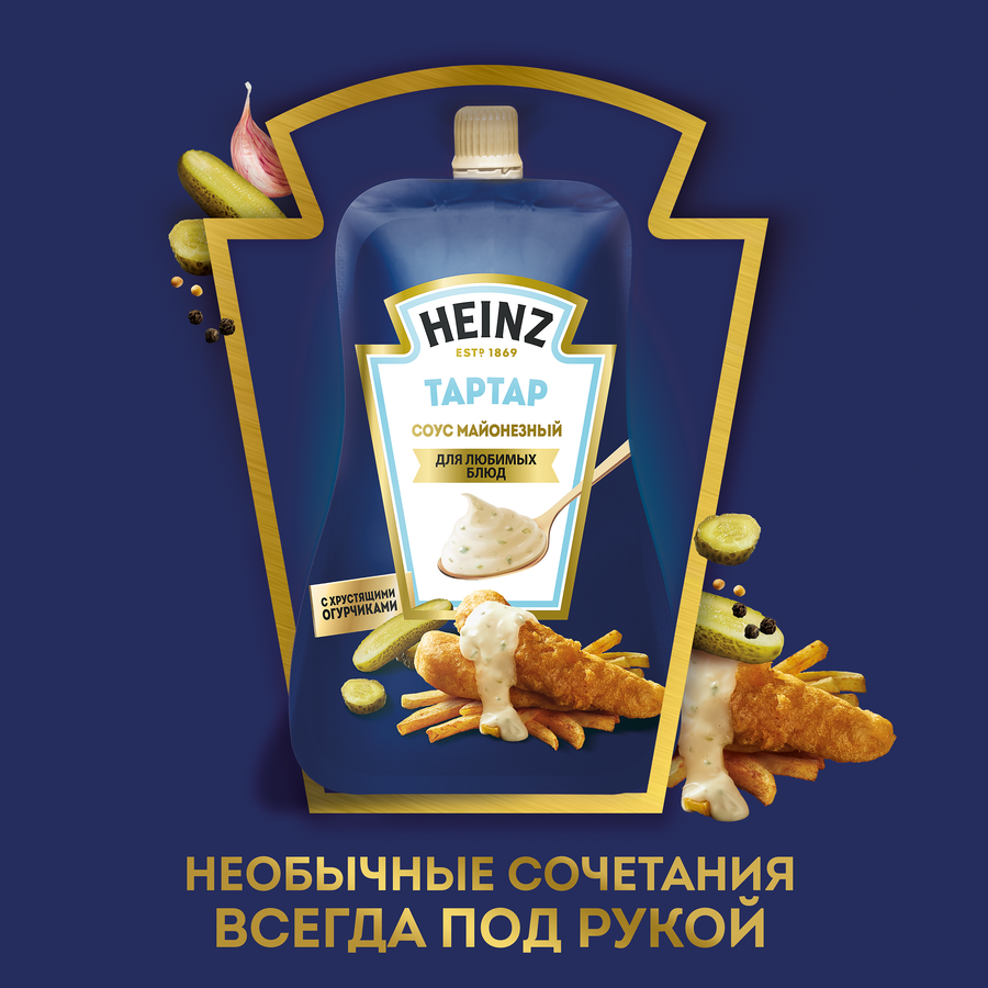 Соус майонезный HEINZ Тар-тар, 200г, превью