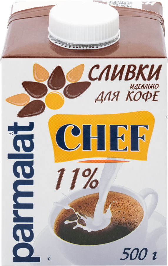 Сливки ультрапастеризованные PARMALAT 11%, без змж, 500г, превью